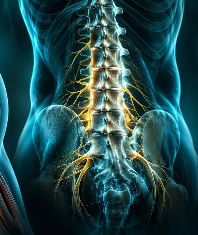 Acupuncture & Dry Needling anatomical illustration