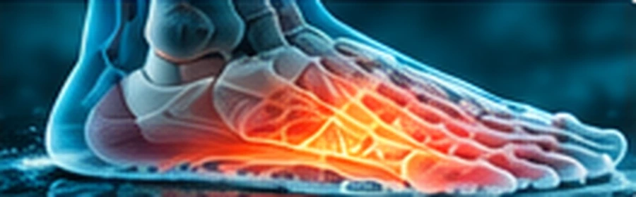 Foot Conditions anatomical illustration