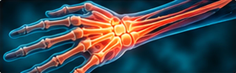 Forearm, Wrist & Hand anatomical illustration